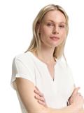 Blusenshirt im Material-Mix whisper white