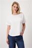 Blusenshirt mit Brusttasche cream