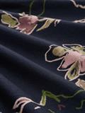 Blusenshirt mit Bügelfalte big flower design