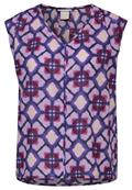 Blusenshirt mit Print bellflower lilac