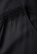 Blusenshirt mit Spitze black