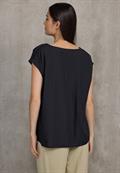 Blusenshirt mit Spitze black