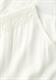 Blusenshirt mit Spitze off white