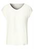 Blusenshirt mit Spitze off white