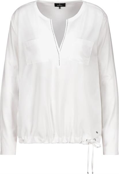 Blusenshirt mit Strasssteine off-white