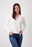 Blusenshirt mit Strasssteine off-white