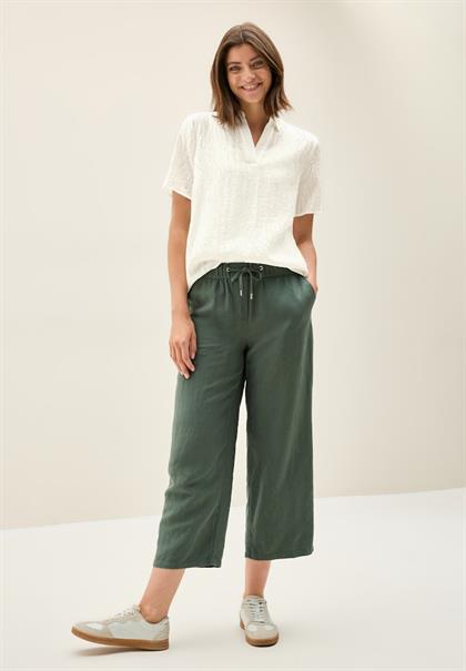 Blusenshirt mit Struktur vanilla white