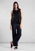 Blusentop black
