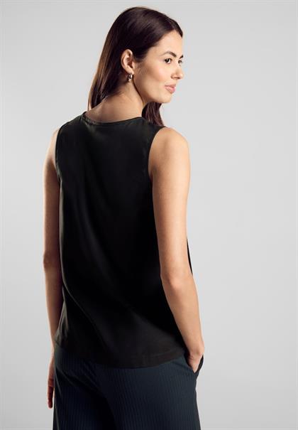Blusentop black