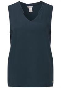 Blusentop mit Frills cool vintage green