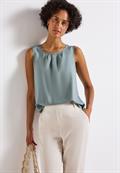 Blusentop mit Raffung arona blue