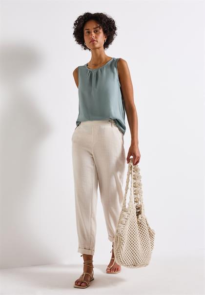 Blusentop mit Raffung arona blue