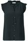 Blusentop mit Split Neck und Rüschen deep bound green