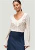 Boho-Bluse eggnog
