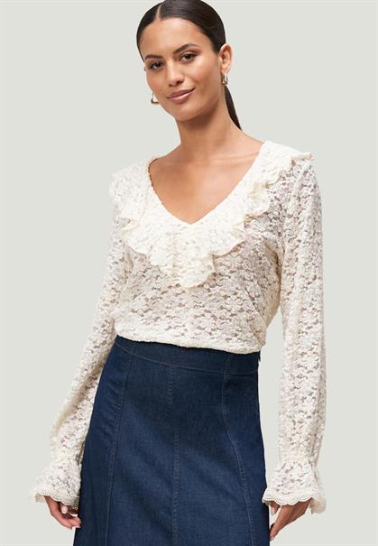 Boho-Bluse eggnog