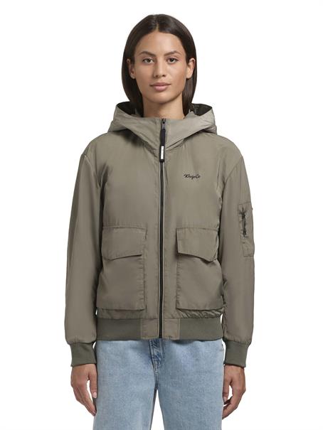 Bomberjacke Anov graugrün