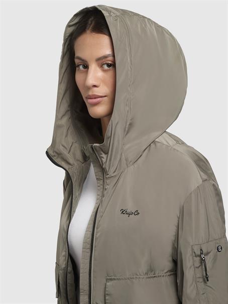 Bomberjacke Anov graugrün