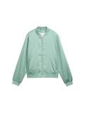 Bomberjacke mit Satin dust green