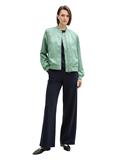 Bomberjacke mit Satin dust green