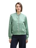 Bomberjacke mit Satin dust green