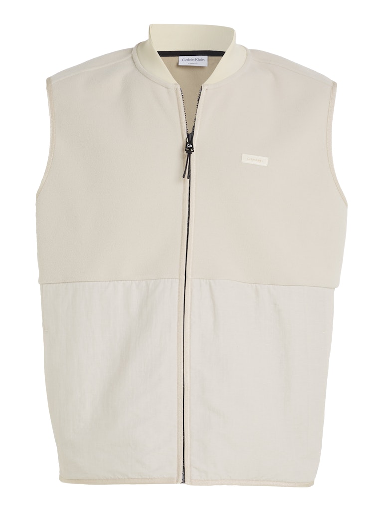 Calvin klein fleece vest sale