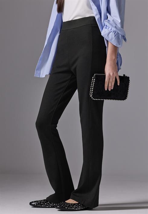 bootcut-hose-black