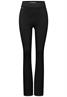 Bootcut Hose black