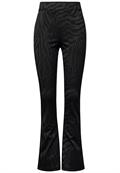 Bootcut Jaquard-Hose black
