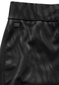Bootcut Jaquard-Hose black