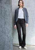 Bootcut Jeans black soft wash