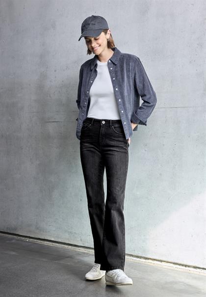 Bootcut Jeans black soft wash