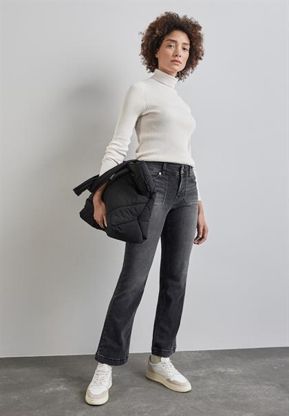 Bootcut Jeans black washed