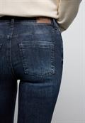 Bootcut Jeans blue black random washed