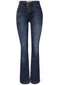 Bootcut Jeans blue black random washed