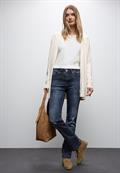 Bootcut Jeans blue black random washed