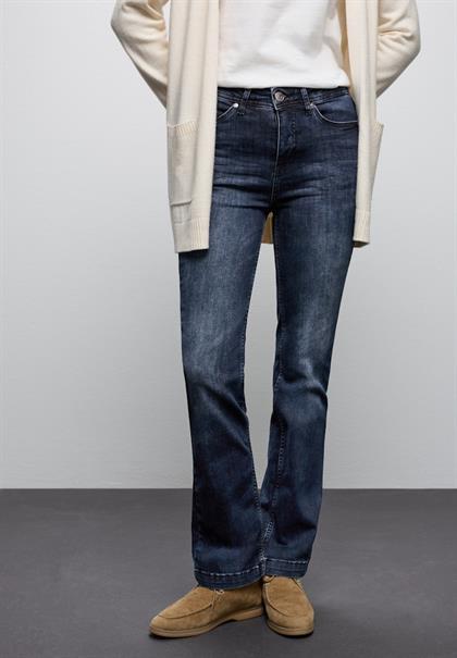 Bootcut Jeans blue black random washed