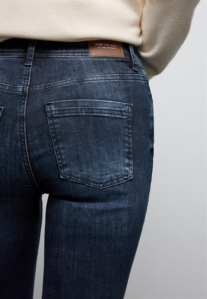 Bootcut Jeans blue black random washed