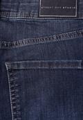 Bootcut Jeans dark blue clean wash