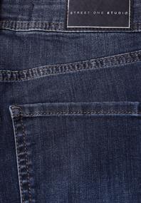 Bootcut Jeans dark blue clean wash