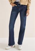 Bootcut Jeans dark blue wash