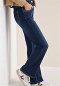 Bootcut Jeans dark blue wash