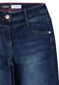 Bootcut Jeans dark blue wash