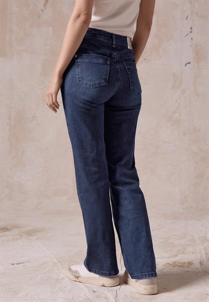 Bootcut Jeans dark blue wash