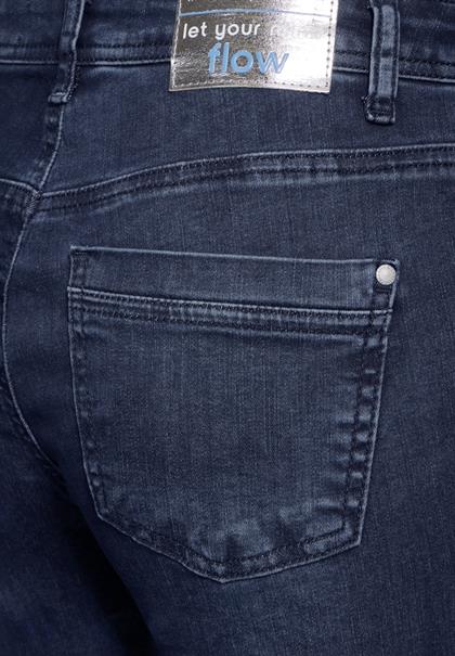 Bootcut Jeans dark blue wash