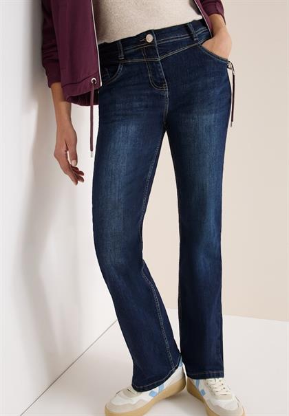 Bootcut Jeans dark blue wash