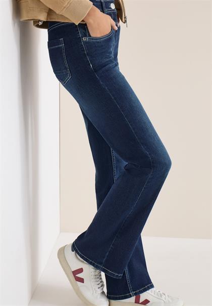 Bootcut Jeans dark blue wash