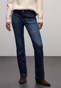 Bootcut Jeans dark blue washed