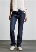 Bootcut Jeans dark indigo slightly washed