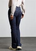 Bootcut Jeans dark indigo slightly washed