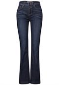 Bootcut Jeans dark indigo slightly washed
